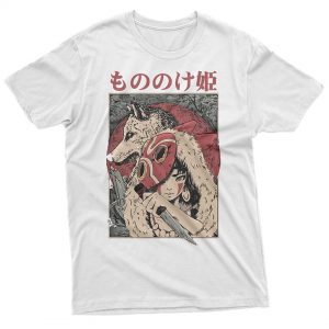 Princess Mononoke Ghibli Majica A01