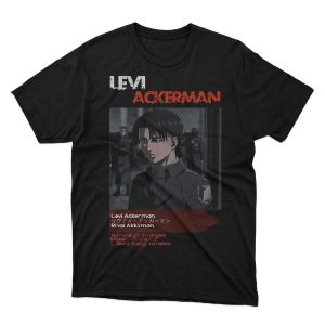 Levi Ackerman Attack on Titan Majica A04