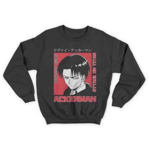 Levi Ackerman Attack on Titan Dukserica A02