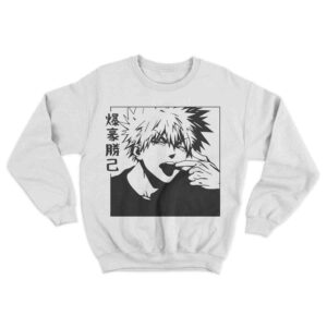 Bakugou My Hero Academia Dukserica A28