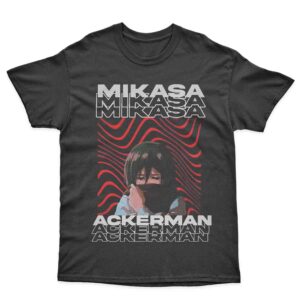 Mikasa Ackerman Attack on Titan Majica A33