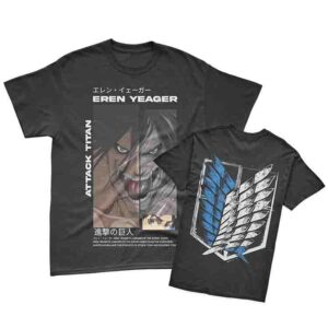 Eren Yeager Attack on Titan Majica A40
