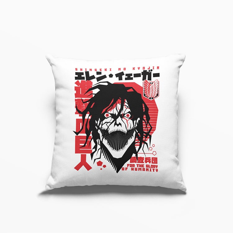 Eren Attack on Titan Jastuk A06