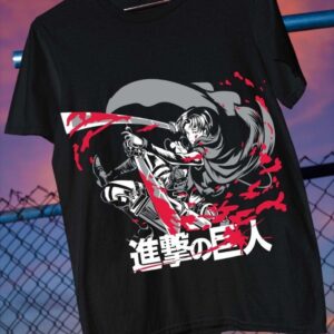 Levi Attack on Titan Majica A108