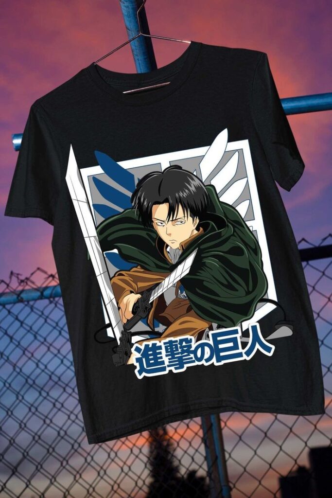 Levi Attack on Titan Majica A109