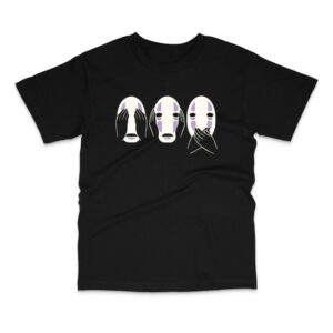 No Face Spirited Away Ghibli Majica A32