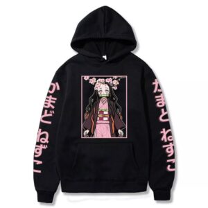 Nezuko Demon Slayer Dukserica A49