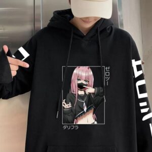 Zero Two Darling in The Franxx Dukserica A06