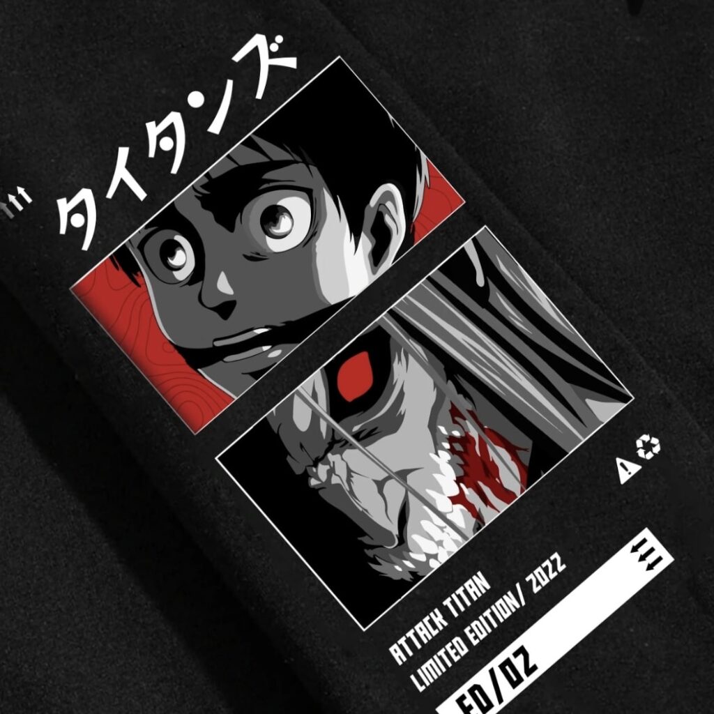 Eren Attack on Titan Dukserica A31 3