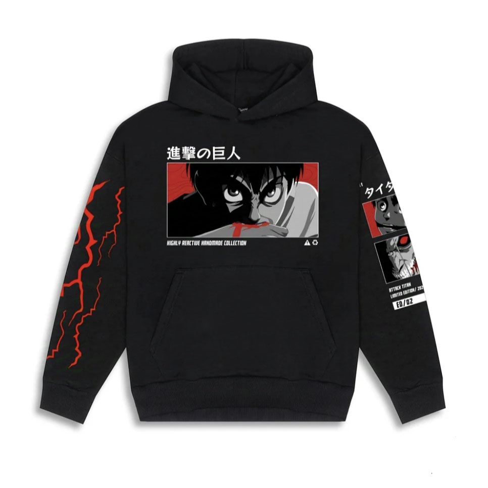 Eren Attack on Titan Dukserica A31