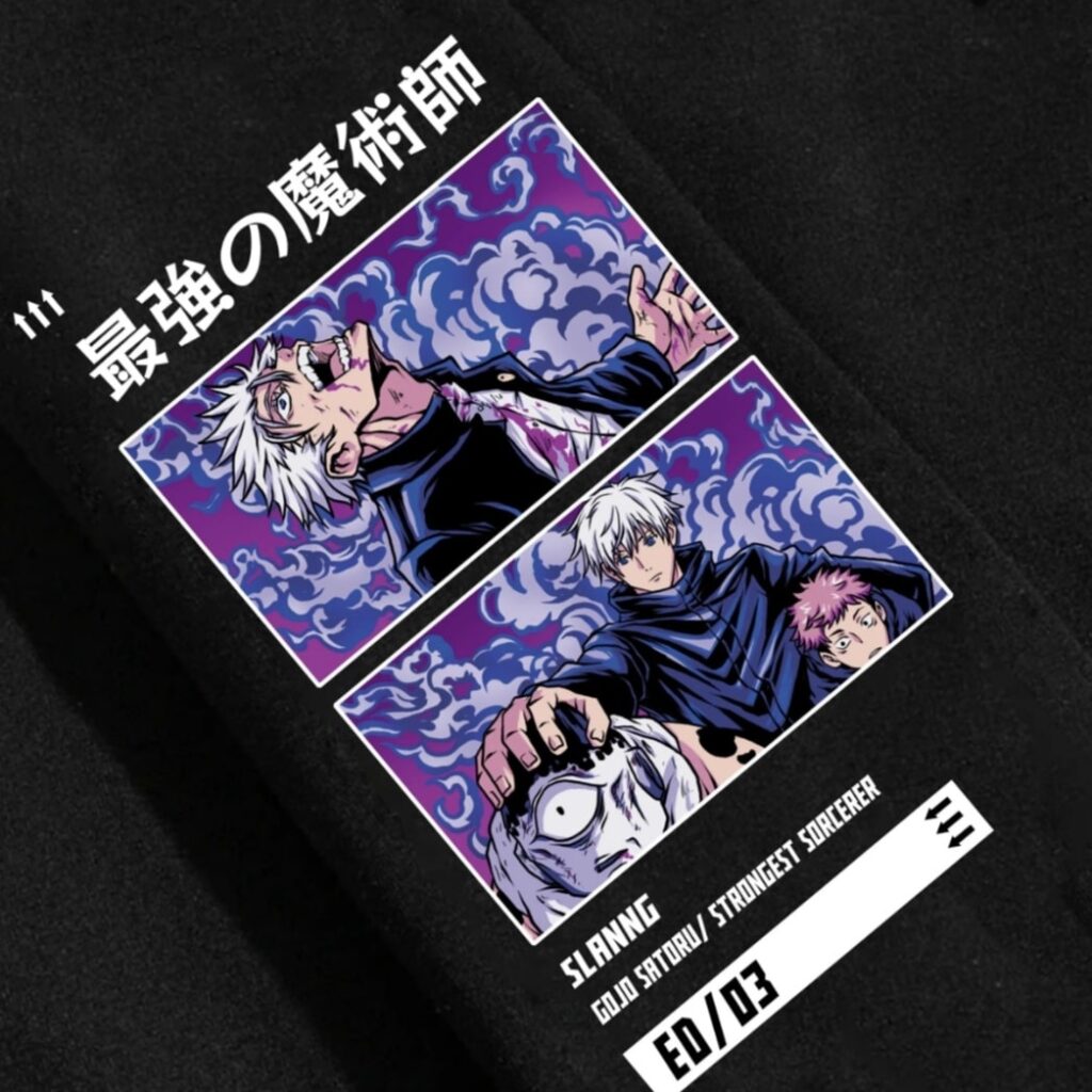 Gojo Jujutsu Kaisen Dukserica A50 3