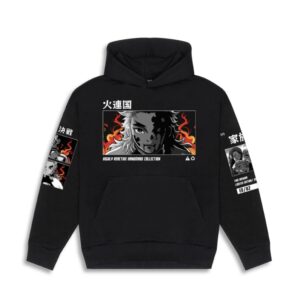 Rengoku Demon Slayer Dukserica A65