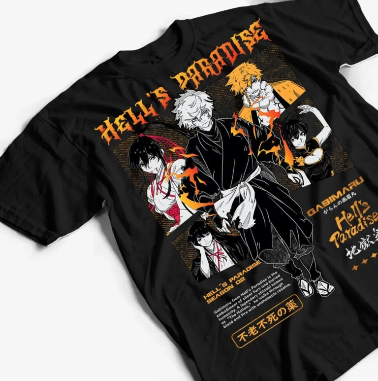 Hell’s Paradise majica anime garderoba Srbija